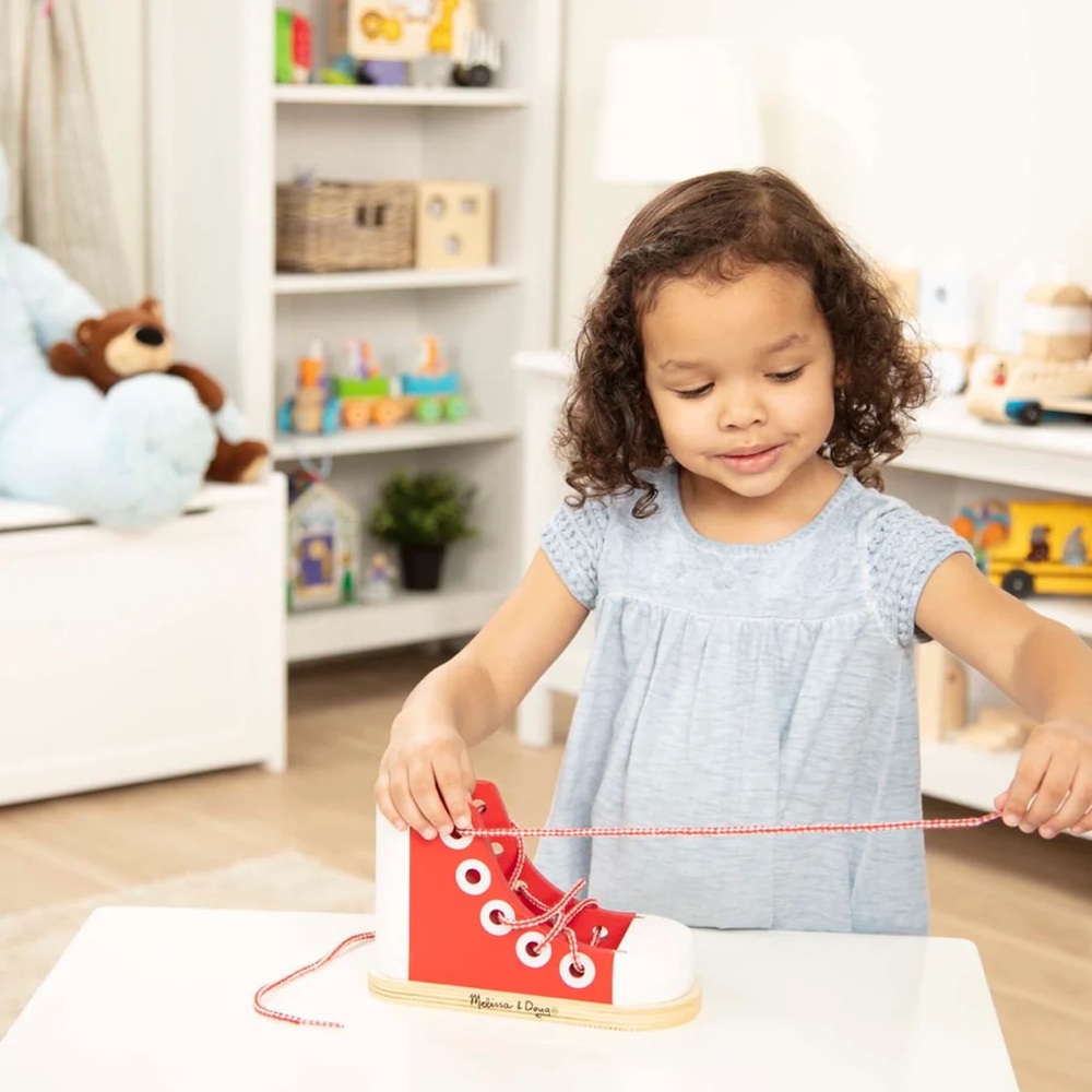 Melissa & Doug Lace And Tie Shoe - Picture 8 of 11